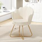 Velvet Accent Chairs for Makeup and Living Room