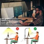 LED Architect Desk Lamp with Clamp, 3 Modes