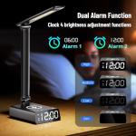 LED Desk Lamp with Wireless Charger and USB Ports