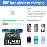 LED Desk Lamp with Wireless Charger and USB Ports