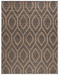 Natural Fiber Geometric Jute Area Rug 8' x 10