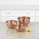 Cuisinart 3-Piece Copper Mixing Bowl Set