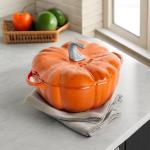 Burnt Orange 3.5 Qt Pumpkin Dutch Oven