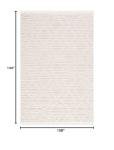 Urban Collection Ivory Area Rug 9' x 12