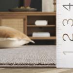 Beige Non-Shedding Area Rug - 9' x 12