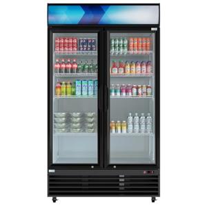 KoolMore 45" Commercial Glass Two-Door Cooler