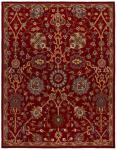 Red Handmade Wool Area Rug 11' x 15