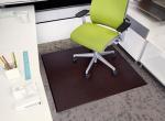Anji Mountain Dark Cherry Bamboo Tri-Fold Chairmat