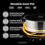 Cuckoo 10-Cup Metallic Induction Rice Cooker