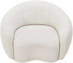 Hyde Collection Cream Boucle Accent Chair