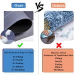 Large Quick-Drying Absorbent Floor Mat, Rectangle Blue