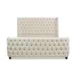 Brooklyn King Upholstered Shelter Headboard Set