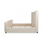 Brooklyn King Upholstered Shelter Headboard Set