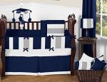 Navy Blue and Gray Fabric Photo Bulletin Board