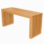 Bamboo Dining Bench for Farmhouse-Style Decor