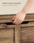 VASAGLE Farmhouse Style Storage Chest and Bench