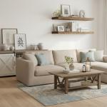 Rustic 12" Deep Floating Shelves - Set of 2