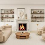 Rustic 12" Deep Floating Shelves - Set of 2