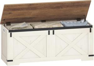 Hzuaneri 47.2" Wooden Storage Chest with Lift-Top