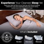 Ultra-Soft Silver Infused Bed Sheets Set - Queen