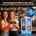 BODEGA 24" Dual Zone Wine and Beverage Cooler