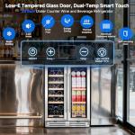 BODEGA 24" Dual Zone Wine and Beverage Cooler