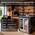 BODEGA 24" Dual Zone Wine and Beverage Cooler