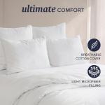 Beckham Hotel Collection Hypoallergenic Euro Pillow Pair