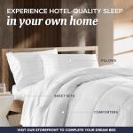 Beckham Hotel Collection Hypoallergenic Euro Pillow Pair
