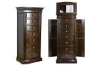 Hives and Honey Landry Walnut Jewelry Armoire