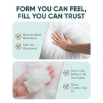 Plush Synthetic Down Alternative Pillow Insert