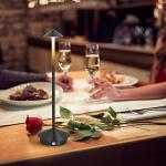 Cordless LED Table Lamp, Dimmable and Portable