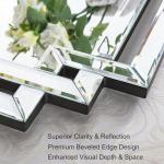 Autdot Large Decorative Wall Mirror, 36" X 24