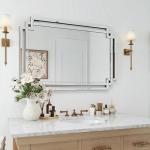 Autdot Large Decorative Wall Mirror, 36" X 24