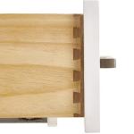 43" White Bathroom Vanity with Quartz Countertop