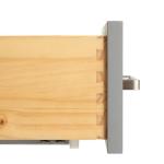 Ariel 37-Inch Grey Bathroom Vanity with Sink