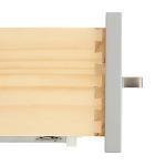 Grey 49" Bathroom Vanity with Quartz Countertop