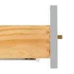 Grey Bathroom Vanity with Carrara Marble Top