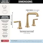 Saylor Bath Faucet in Champagne Bronze