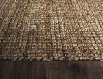Chunky Textured Jute Accent Rug 2'6" x 4