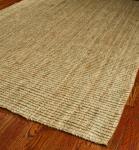 Chunky Textured Jute Accent Rug 2'6" x 4