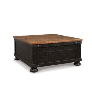 Valebeck Farmhouse Lift Top Coffee Table with Storage