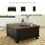 Valebeck Farmhouse Lift Top Coffee Table with Storage