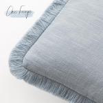 Set of 2 Boho Fringe Throw Pillow Covers