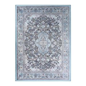 Large Floral Medallion Area Rug, 10' x 14