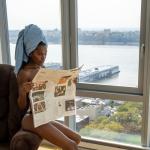 Allure Blue 8-Piece Luxury Bamboo Towel Set