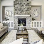 32-Inch Stereoscopic Round Wall Mirror Decor