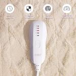 Soft Electric Heated Throw Blanket, 50"x60" Beige