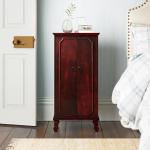 Hives and Honey Locking Cherry Jewelry Armoire