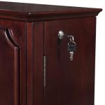 Hives and Honey Locking Cherry Jewelry Armoire